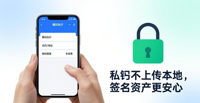 imToken钱包安全吗 私钥不上传本地签名资产更安心