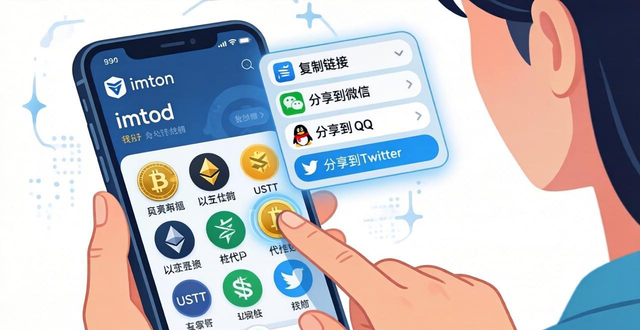 如何用imToken钱包分享交易记录和资产？社交功能教程